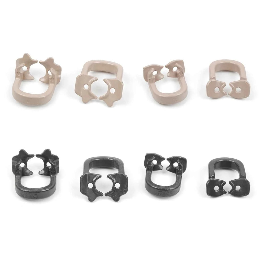 WELLCK Autoclavable Dental Rubber Dam Clamp - Resilient Resin Separator Ring for Precision Barrier Protection