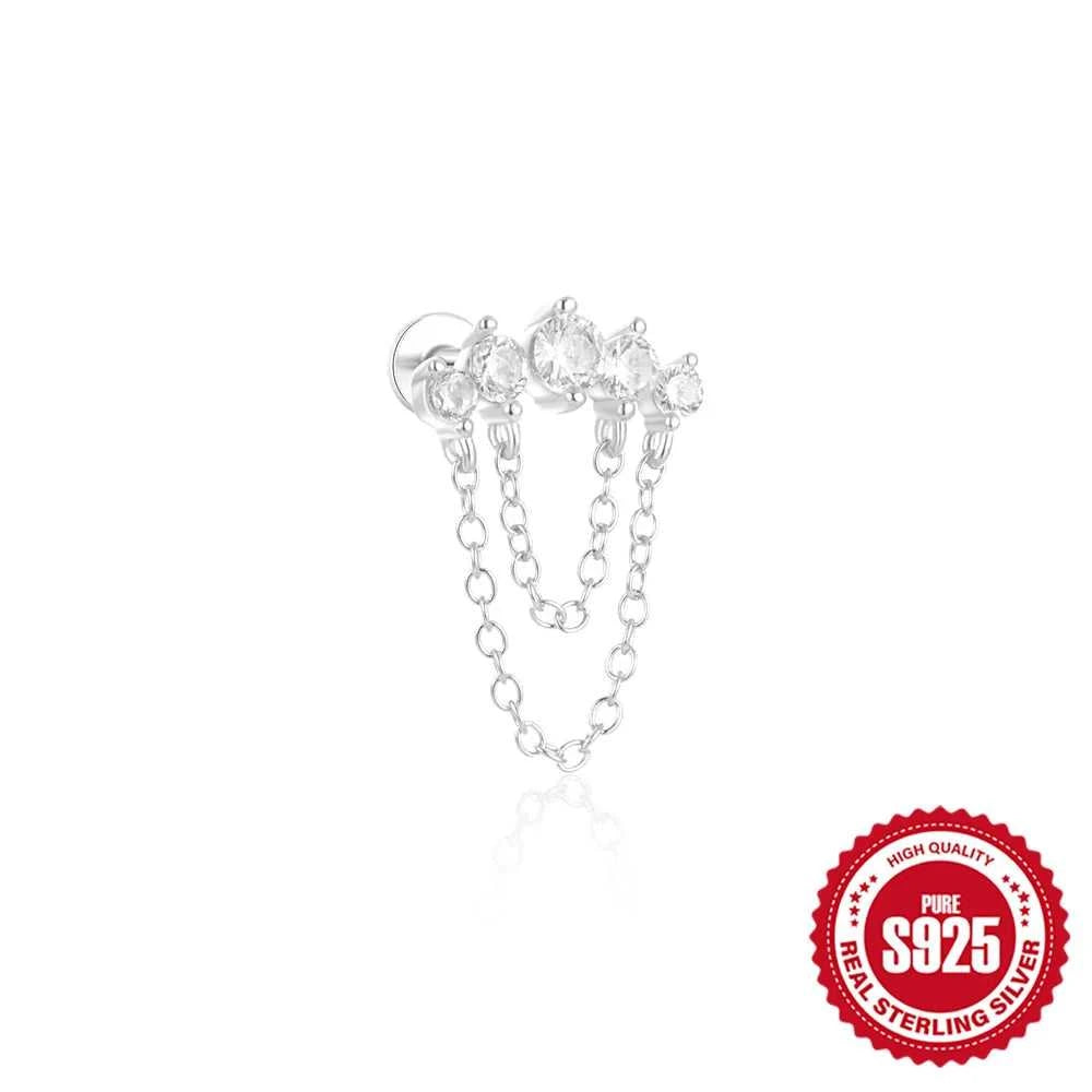AIDE 925 Sterling Silver 1Pc Mini Shiny Heart/WaterDrop For Women Cartilage Piercing Earring INS Classic Pendant Tassel Gifts The jack market .AU The jack market .AU Jewellery & Chains $ 54 200000226:200006154#26;200001034:361180#1 piece