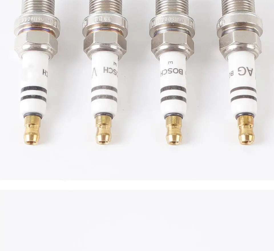 4PCS-06H905611 06H905604 Spark Plug for Audi A4 B8 A5 Q3 Q5 VW Golf GTI Passat CC B7 Sharan Scirocco EA888 GEN 2 06H905601A