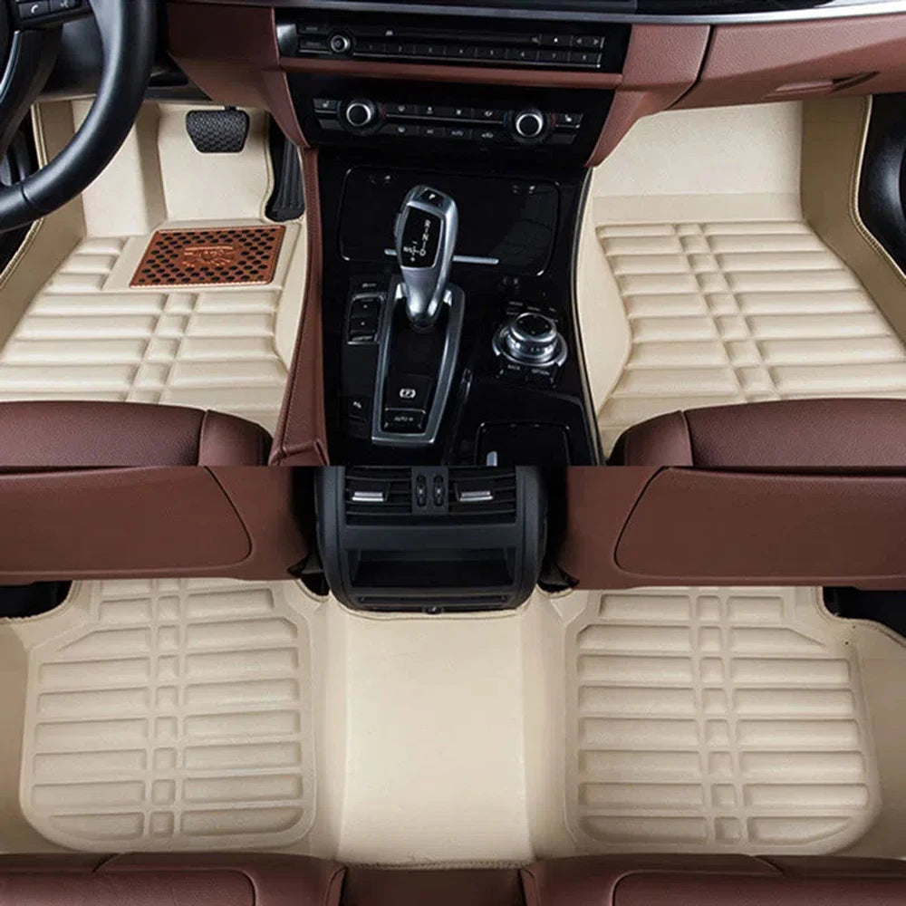 Car Floor Mat for Changan CS75 Plus PHEV 2014~2023 Foot Parts Pads Leather Panel Liner Carpets Custom Covers Interior Accessorie