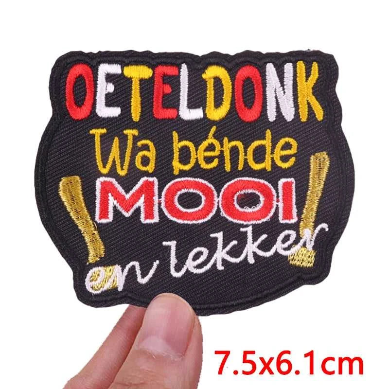 DIY 2026 Netherland Oeteldonk Emblem Embroidered Patches For Clothes Iron On Patches For Clothing Netherland Carnival Patch The jack market .AU The jack market .AU Home $ 19 14:10#PE15317CT