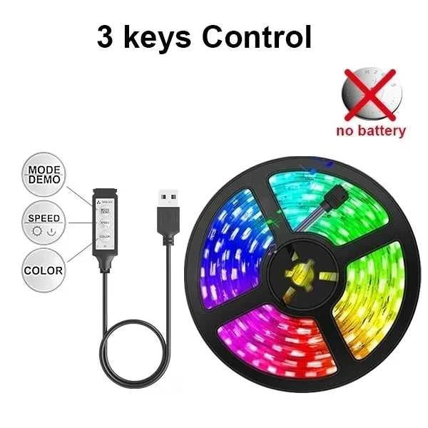 Smart Led Lights Strips 5V 5050 Rgb Ice String Fairy Lights Bar Lighting Bluetooth App Control Adhesive Usb Led Ribbon Tape Lamp The jack market .AU The jack market .AU Home $ 74 136:9131281595#24KEY Bluetooth;200007763:201336100;249:200006305#None Waterproof;380:200746124#30m-1181.1Inch