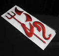 PVC 3D Devil Style Demon Sticker Cool Devil 3D Car Sticker Auto Styling  Logo PVC Decals Decoration Car Styling DIY Accessories