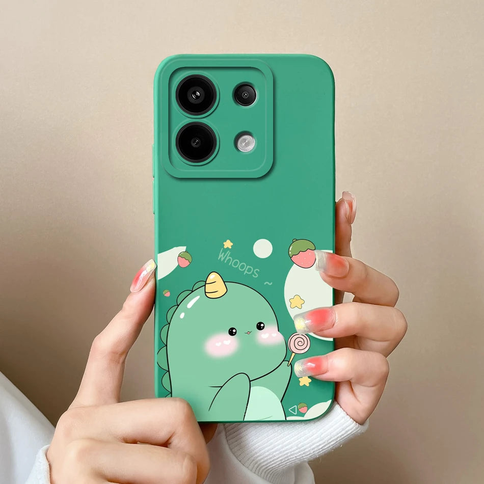 Xiaomi Poco X6 Pro Anime Silicone Case - Full Protection & Shockproof Design for Ultimate Style & Durability