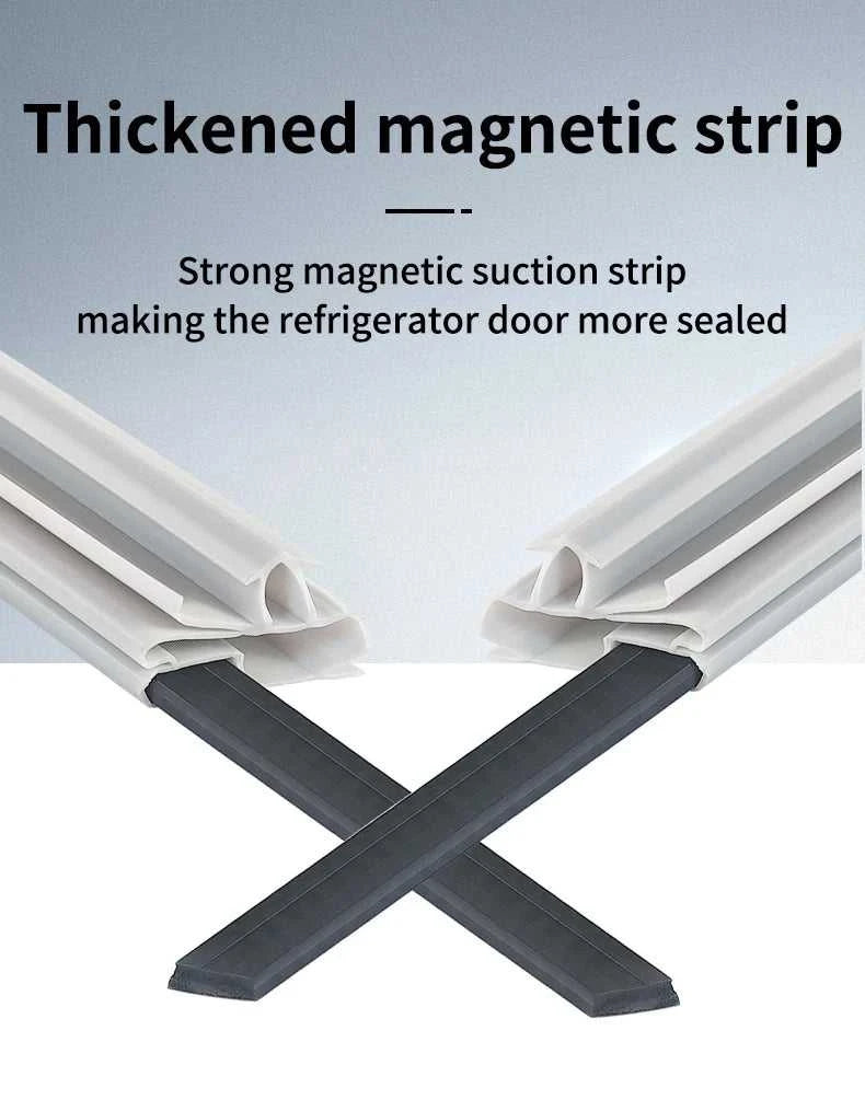 1-11m Custom Magnetic Refrigerator Freezer Door Seal Strip - Heavy Duty Leakproof for Home/Commercial Use The jack market .AU The jack market .AU Home $ 94 14:193#3m