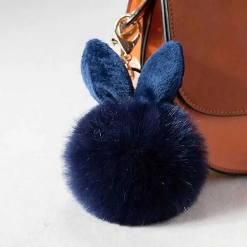Furry Rabbit Ear Furry Ball Keychain Cute Rabbit Ear Plush Pendant Faux Fur Furry Rabbit Ear Bag Accessory Car Hanging Accessory The jack market .AU The jack market .AU Jewellery & Chains $ 47 14:1202#Brown
