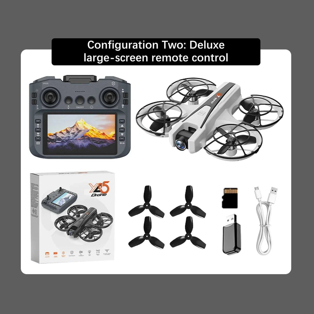 drones with camera profissional con cámara profesionales de 10km optical flow hover dual camera switch 360 °professional드론 дрон The jack market .AU The jack market .AU Drones $ 131 14:193#YL05 black