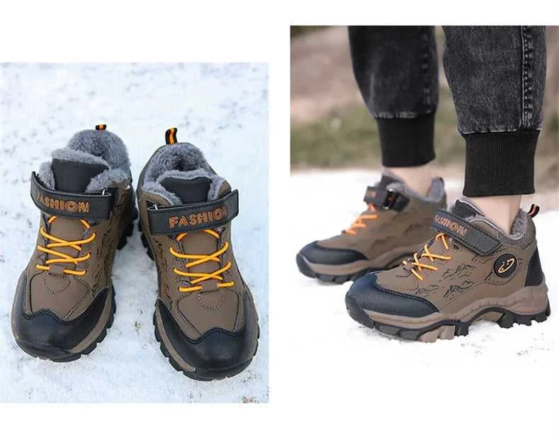 2023 New Winter Camp Boys Mountain Climbing Shoes Fashion Kids Teenage Hook & Loop Children Sport Shoe The jack market .AU The jack market .AU Mum & Kids: Essential Products for Every Family $ 48 14:100018786#Gray 02;200000124:152#32(Insole19.9cm);200007763:201336100