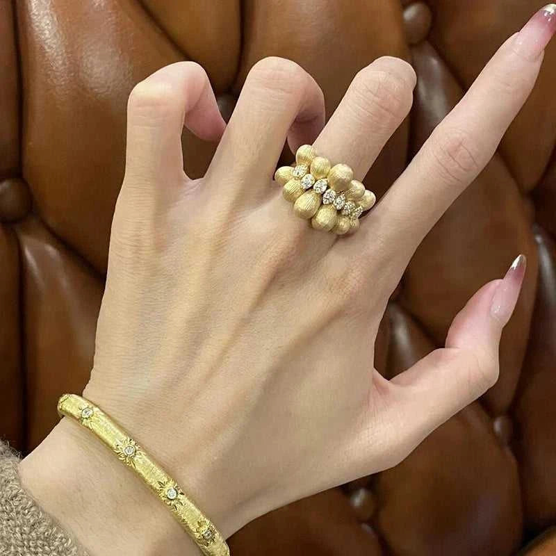 Vintage Beans Shape Glittering Fashion Adjustable Ring Trendy Women Elegant Jewelry Exquisite Party Gifts Accessories QD340 The jack market .AU The jack market .AU Jewellery & Chains $ 49 200000783:200209317#1