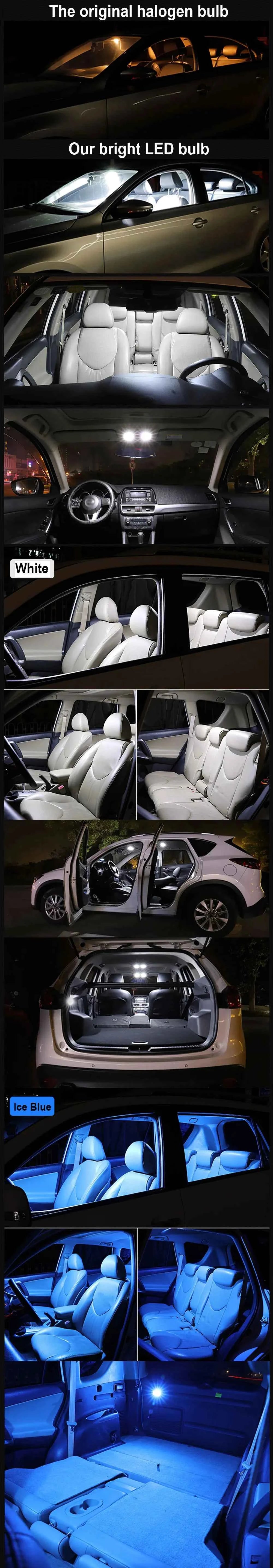 Car Interior LED Light Kit Canbus For Seat Ibiza 6P 6J 6L 6F MK5 MK4 1993-2023 Accessories Map Dome Trunk Glove Box Indoor Lamp