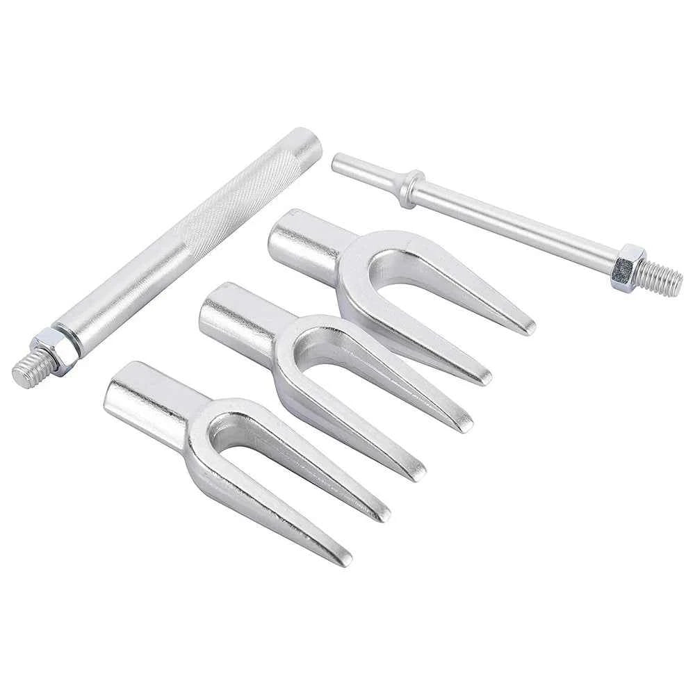 5 Pcs Car Tie Rod Ball Joint Remover Set Universal Ball Joint Separator Set Automotive Pitman Arm and Ball Joint Tool Kit