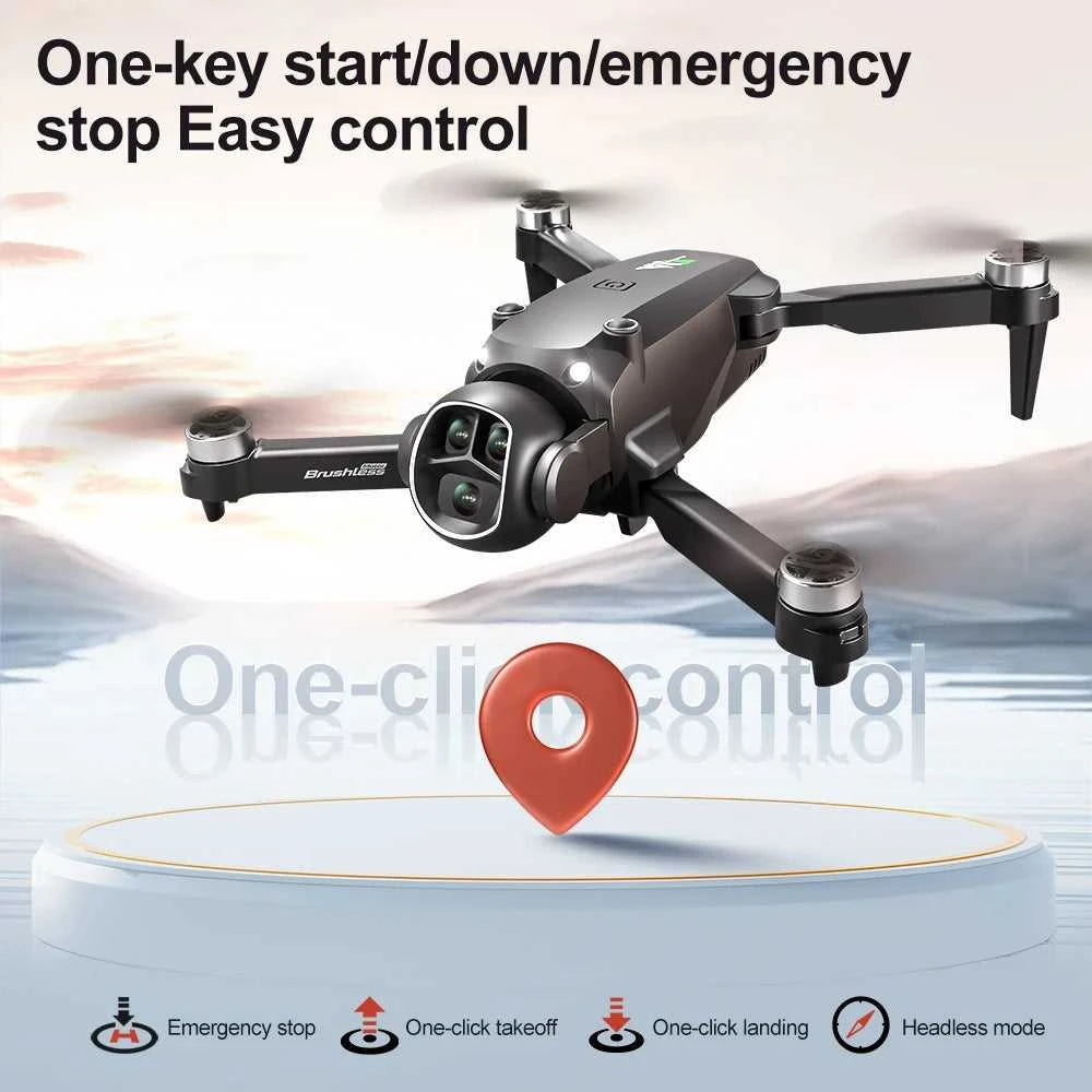 M7 Drone 8K Aerial HD Dual Camera Photography Intelligent Obstacle Avoidance Brushless Power 5G WIFI GPS Return Drone The jack market .AU The jack market .AU Drones $ 127 14:496#M7-8K HD-B3