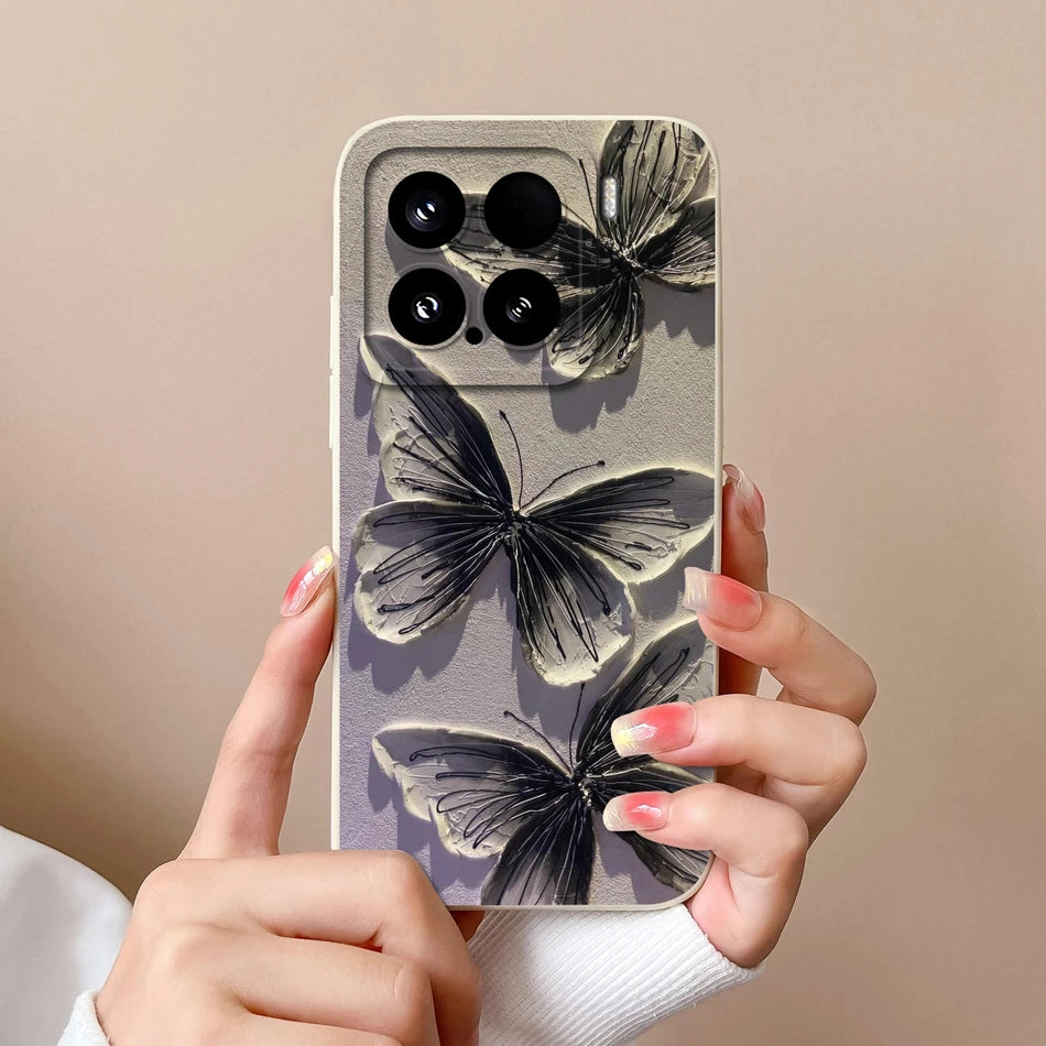 Xiaomi 15 Pro Soft Silicone Case - Stylish Anti-Drop Bumper for Xiaomi 14 Pro - Perfect Fit & Protection
