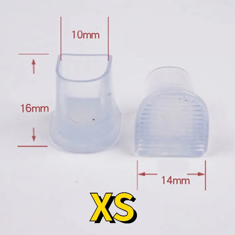 2/4/10/20Pcs Silicone Heel Protectors Stoppers Stiletto Dancing Covers Antislip High Heeler Bridal Wedding Shoes Accessories