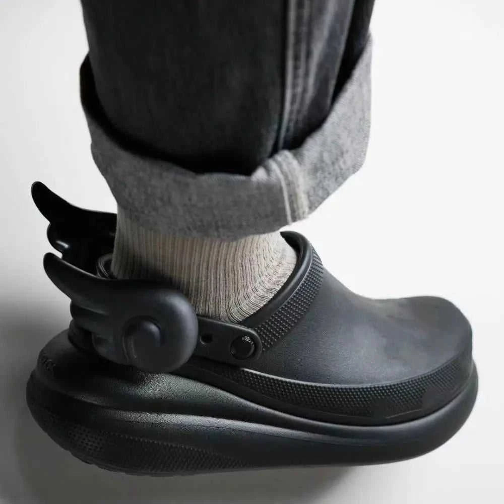 1 pair Lovely Angel Wings Shoes Charms Buckle Black White DIY Shoes Buckle Accessories Cartoon Shoes Buckles The jack market .AU The jack market .AU Step Up Your Style: Trendy Shoes for Every Occasion! $ 49 14:173#White
