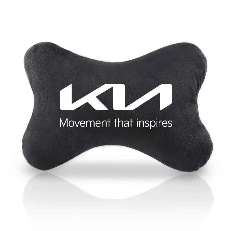 for KIA Car Headrest Cover Auto Seat Cover Head Neck Rest PillowSportage Rio Ceed Picanto K5 K9 Sorento Accessories