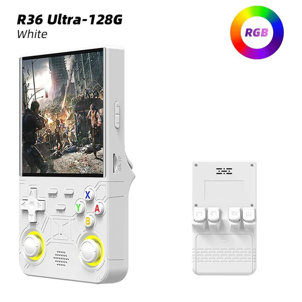 R36 Ultra handheld game console with built-in 2w+games and RGB lighting effects, 4-inch large screen, supports two game consoles The jack market .AU The jack market .AU Accessories Electronics $ 106 14:202135821#R36 Ultra P64G