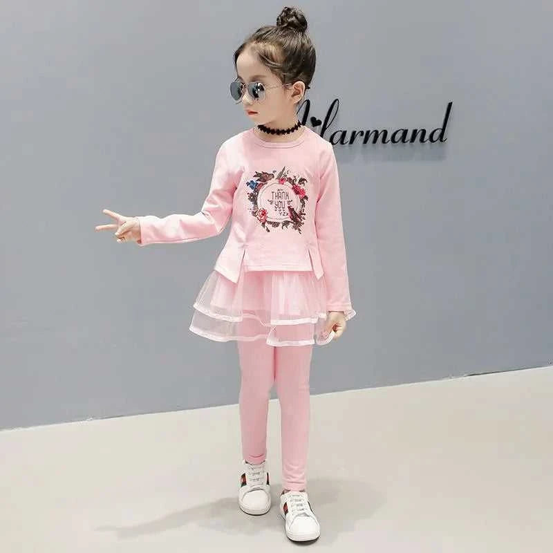 New Spring Girls Clothing Sets Cotton Cute Flower Long Sleeve Top + Pants Little Princess Suit For 3-10 Years Kids Birthday Gift The jack market .AU The jack market .AU Mum & Kids: Essential Products for Every Family $ 45 14:771#As the picture;200000463:200004207#5T(Size 130);200007763:201336100