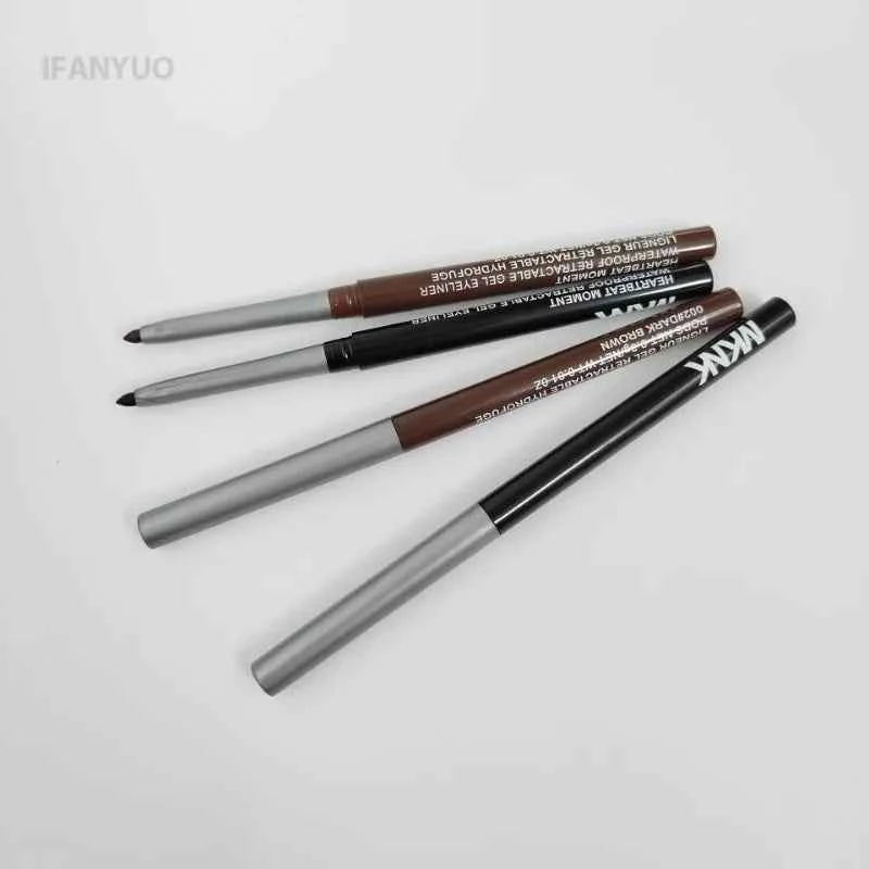 Boldly Defined 3pc Waterproof Black Eyeliner Set – Smudge-Proof, Long-Lasting Dark Brown Gel for Effortless Eye Makeup