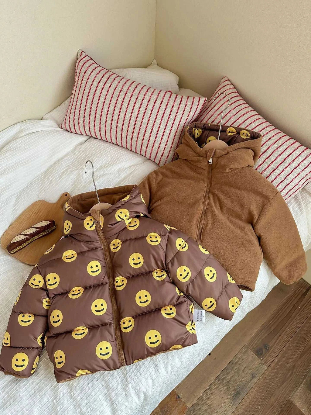 New Double-sided Down Cotton Jacket with Hooded Jacket for Children's Thickened Plush Children's Short Jacket The jack market .AU The jack market .AU Mum & Kids: Essential Products for Every Family $ 52 14:771#1;200000463:200004188
