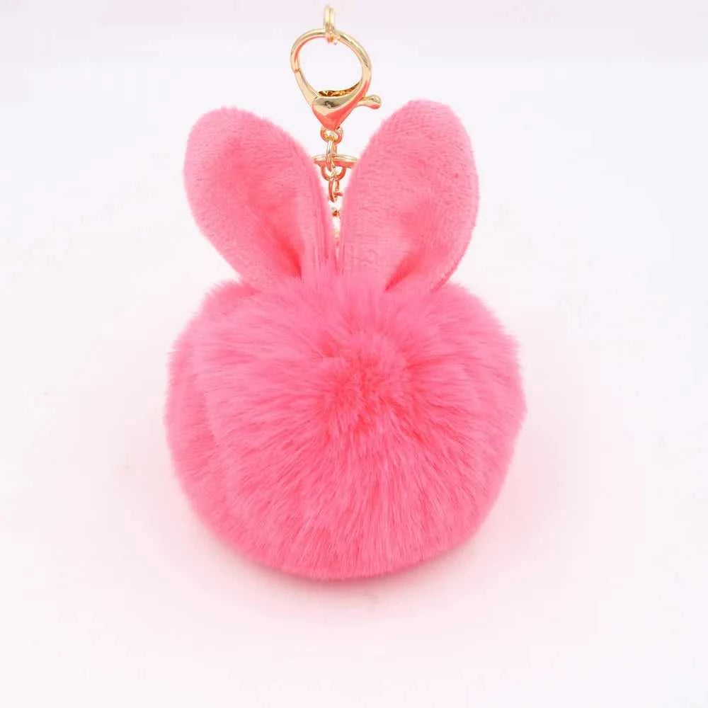Furry Rabbit Ear Furry Ball Keychain Cute Rabbit Ear Plush Pendant Faux Fur Furry Rabbit Ear Bag Accessory Car Hanging Accessory The jack market .AU The jack market .AU Jewellery & Chains $ 47 14:1202#Brown
