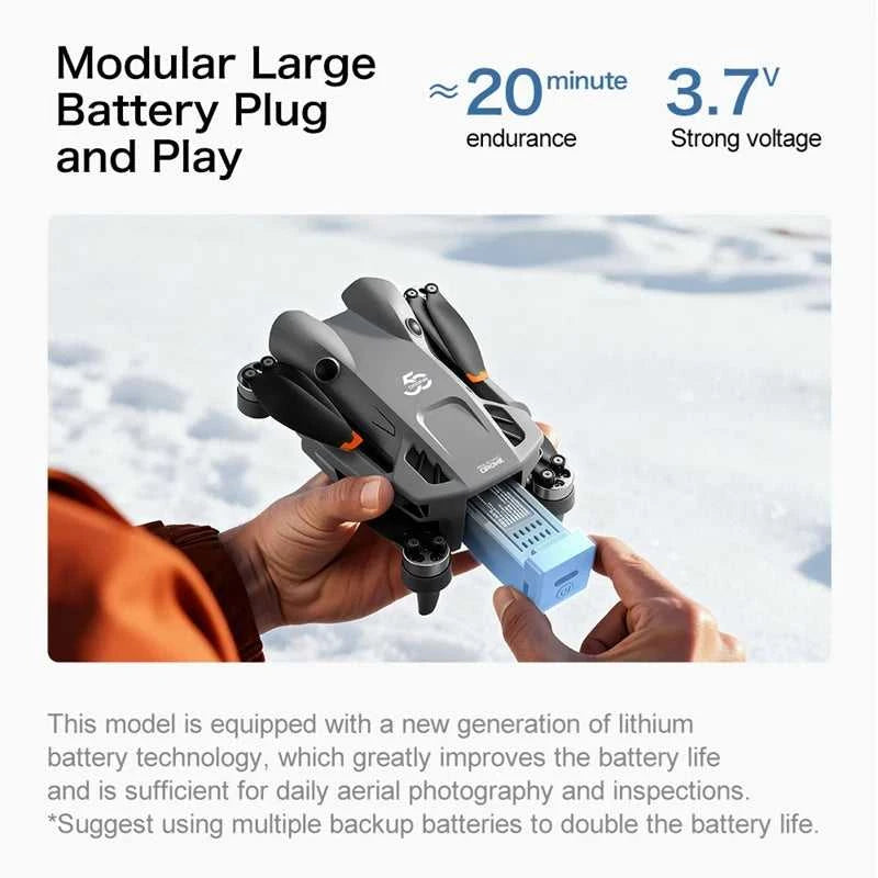 GT50 RC Drone 8K HD Aerial Photography Remote Control Aircraft Dual Camera WIFI GPS Three Sided Obstacle Avoidance Quadcopter The jack market .AU The jack market .AU Drones $ 58 14:691#Only Parking Apron
