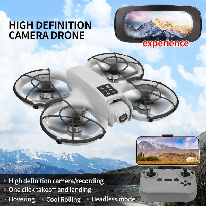 H36 Rc Drone 2.4G Real-time Transmission Glasses HD Camera FPV Brushless Drone Remote Control Aircraft Quadcopter Flying The jack market .AU The jack market .AU $ 131 14:691#Gray H36 VR