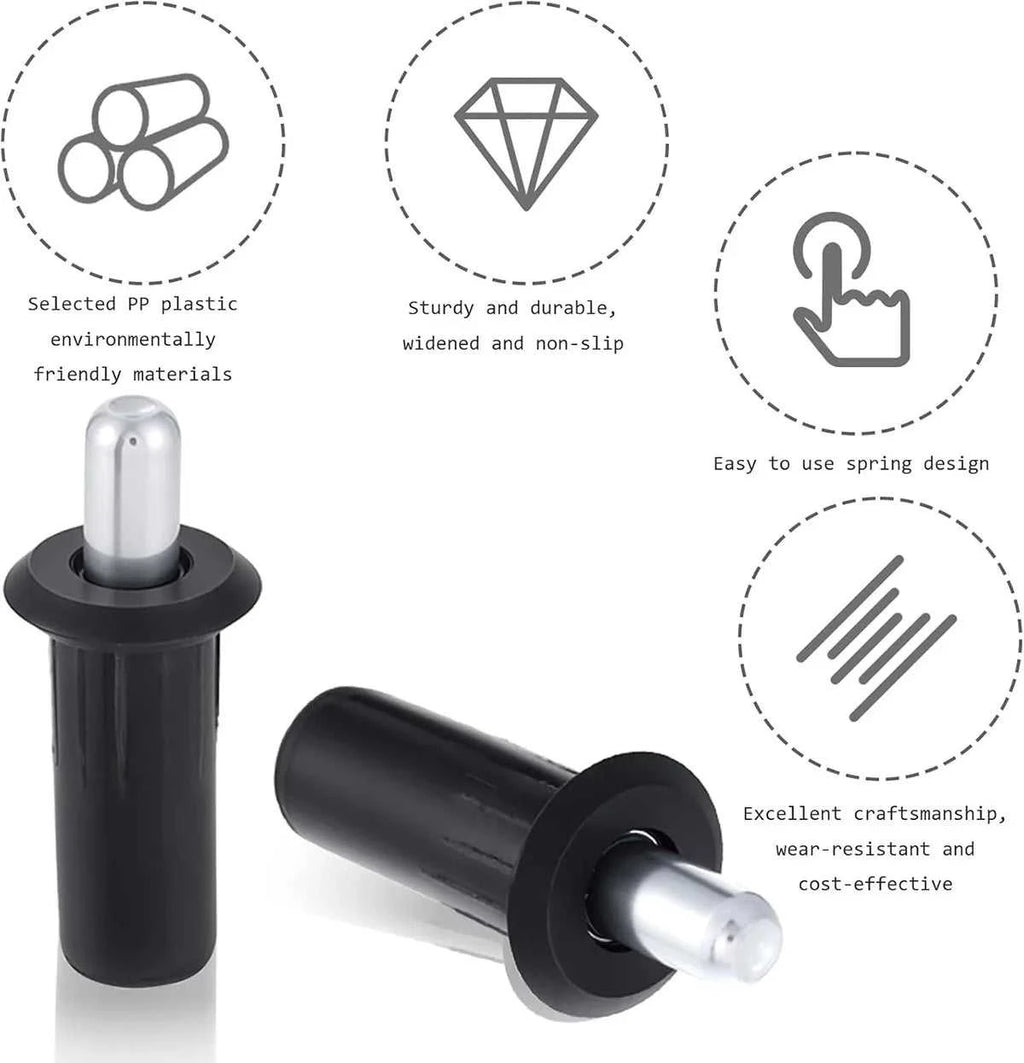 100Pc Large Black Iron Shutter Louvers Blind Repair Pins Spring Loaded Plantation Shutter Replacement Pins Bolt Window Door Home The jack market .AU The jack market .AU Home $ 66 14:201504126#100Pcs