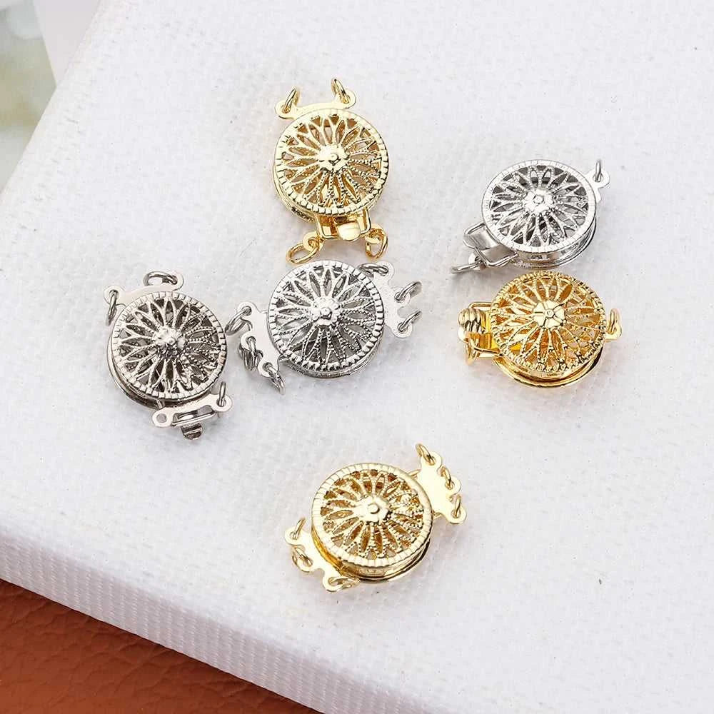 New Layered Necklace Clasps Multiple Bracelet Lock Connectors with Lobster Ring Clasps Jewelry DIY Findings Jewelry Accessories The jack market .AU The jack market .AU Jewellery & Chains $ 47 14:173#Silver 3