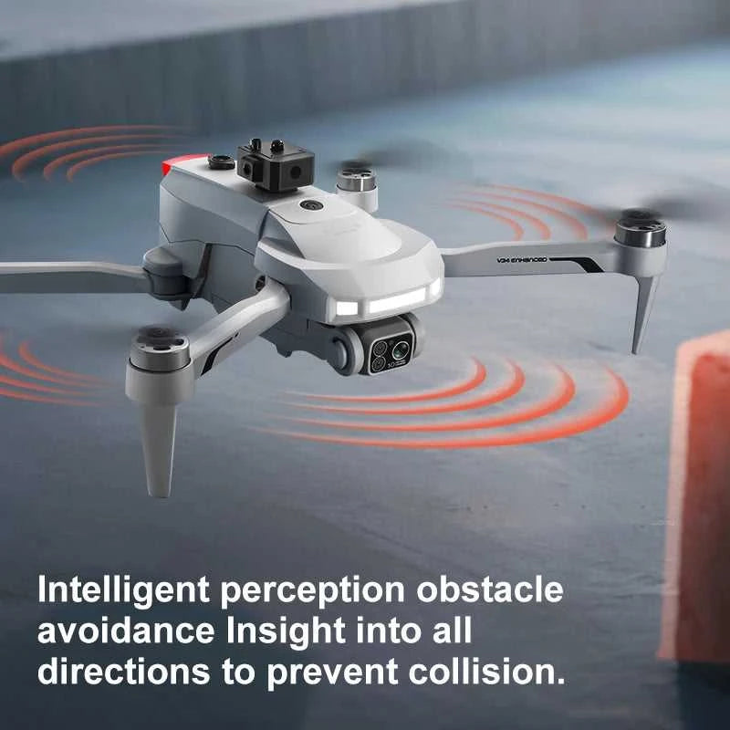 4DRC New V34 Drone 8K Profesional 4K HD Camera Brushless Motor Obstacle Avoidance Foldable Quadcopter Aerial Optical RC Toy The jack market .AU The jack market .AU Drones $ 169 14:10#GPS-8K-1Battery