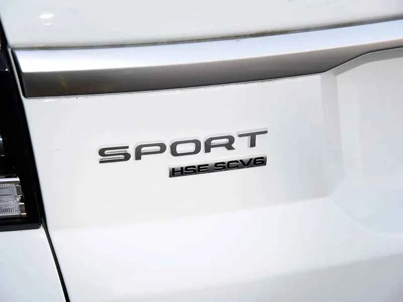 3d ABS Logo Sport Emblem Letters Car Trunk Badge For Evoque Discovery SVR l494 494 l320 Sport Sticker Accessories