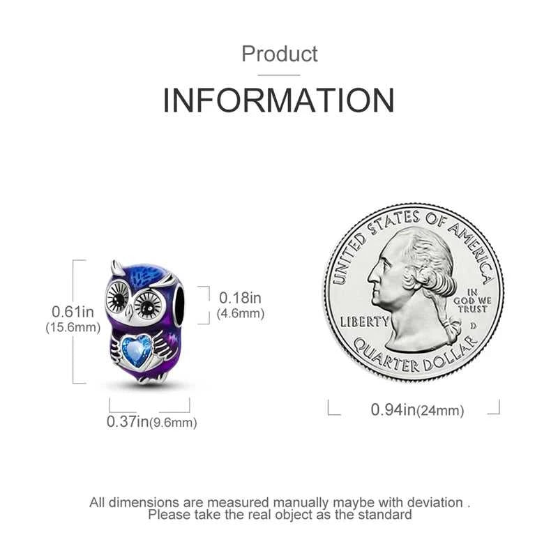 925 sterling silver owl flamingo woodpecker feather charms fit original bracelet charm bead necklace Diy female jewelry The jack market .AU The jack market .AU Jewellery & Chains $ 50 200000226:202006807#SMC6222