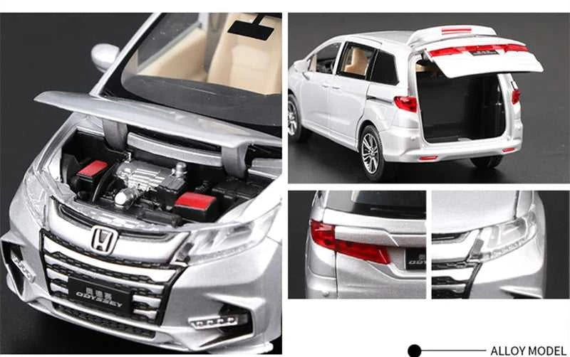 1:32 HONDA Odyssey MPV Alloy Car Model Diecasts & Toy Metal Vehicles Car Model Simulation Collection Sound and Light Kids Gifts The jack market .AU The jack market .AU Little Wonders $ 81 14:29#Blue