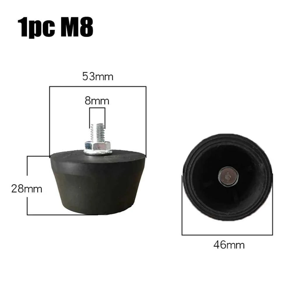 AirGuard Shockproof Compressor Foot Pad - Non-Slip M6/M8 Accessories for Oil-Free Air Pumps