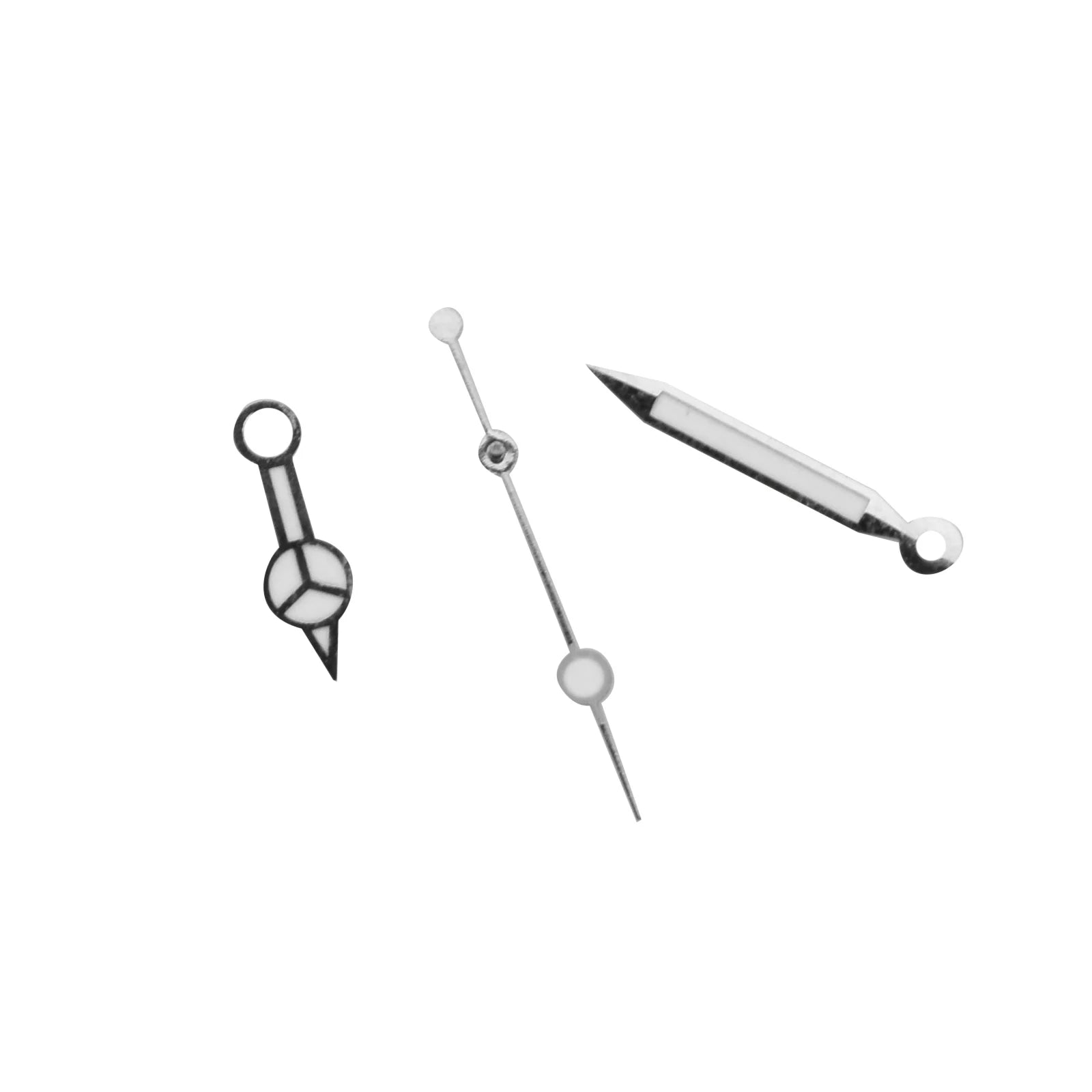 For ETA 2824 Movement Silver Plated Watch Hands Needles Kit For ETA 2824 Watch Movement Accessories Replacement Repair Part Tool