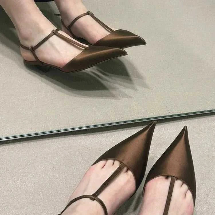 Women's Heeled Shoes New Sexy Pointed Toe Chunky Heel Slingbacks Shoes for Women High Heel Shoes Dress Party High Heel Sandals The jack market .AU The jack market .AU Step Up Your Style: Trendy Shoes for Every Occasion! $ 69 14:933;200000124:200000334