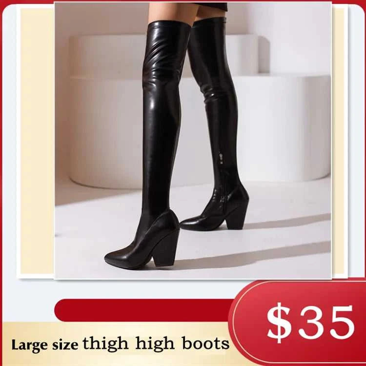 Elastic Thigh High Boots Women Red Thin Heels Over-the-knee Boot Sexy Zipper Nightclub Dance Ladies Long Latex Shoes Big Size 45 The jack market .AU The jack market .AU Step Up Your Style: Trendy Shoes for Every Occasion! $ 122 14:10#red;200000124:200000900