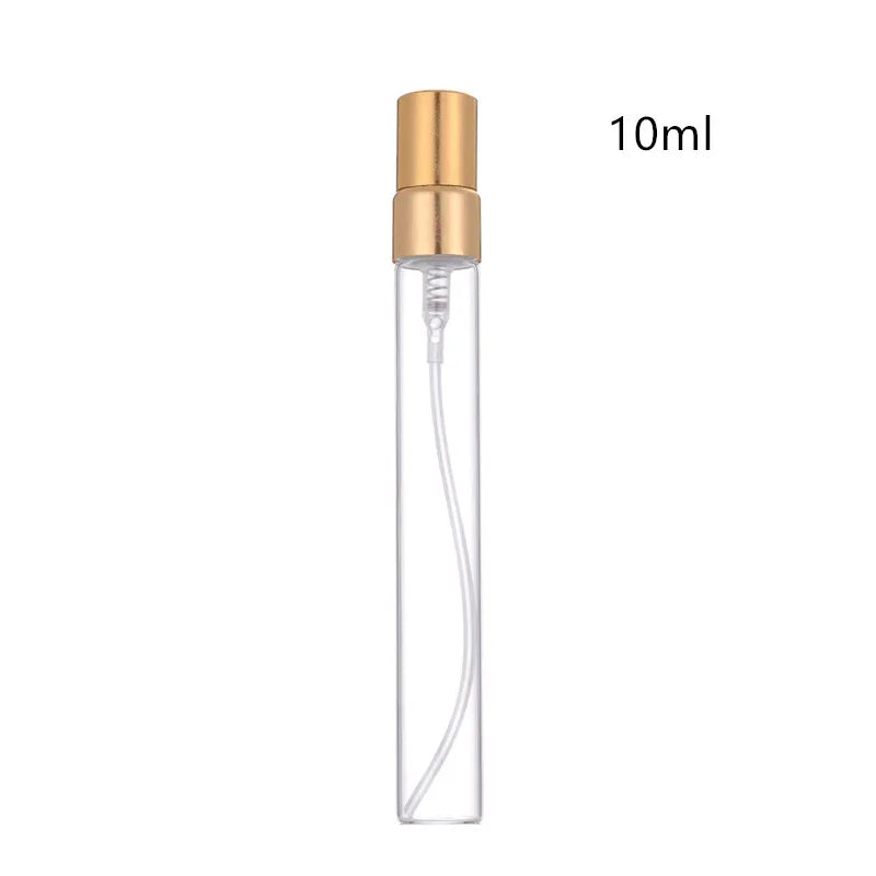 Gold Bottles Set - 3ml (750pcs), 5ml (375pcs), 10ml (100pcs) - Perfect for Crafting & Storage