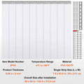 SucceBuy Windproof Door Curtain 84" x 60" PVC Transparent Air-Conditioning Curtain Strip Screen Indoor Outdoor Heat Insulation The jack market .AU The jack market .AU Home $ 132 14:202010806#10 pcs;200007763:201336105