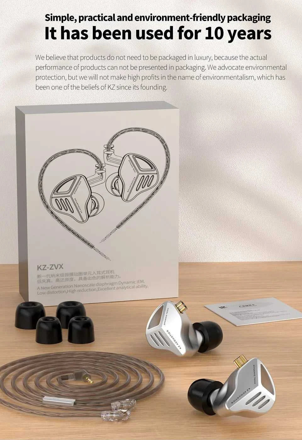 KZ ZVX Earphones Dynamic HIFI Bass Earbuds In Ear Monitor Headphones Sport Noise Cancelling Headset The jack market .AU The jack market .AU Accessories Electronics $ 63 14:173#ZVX Black MIC
