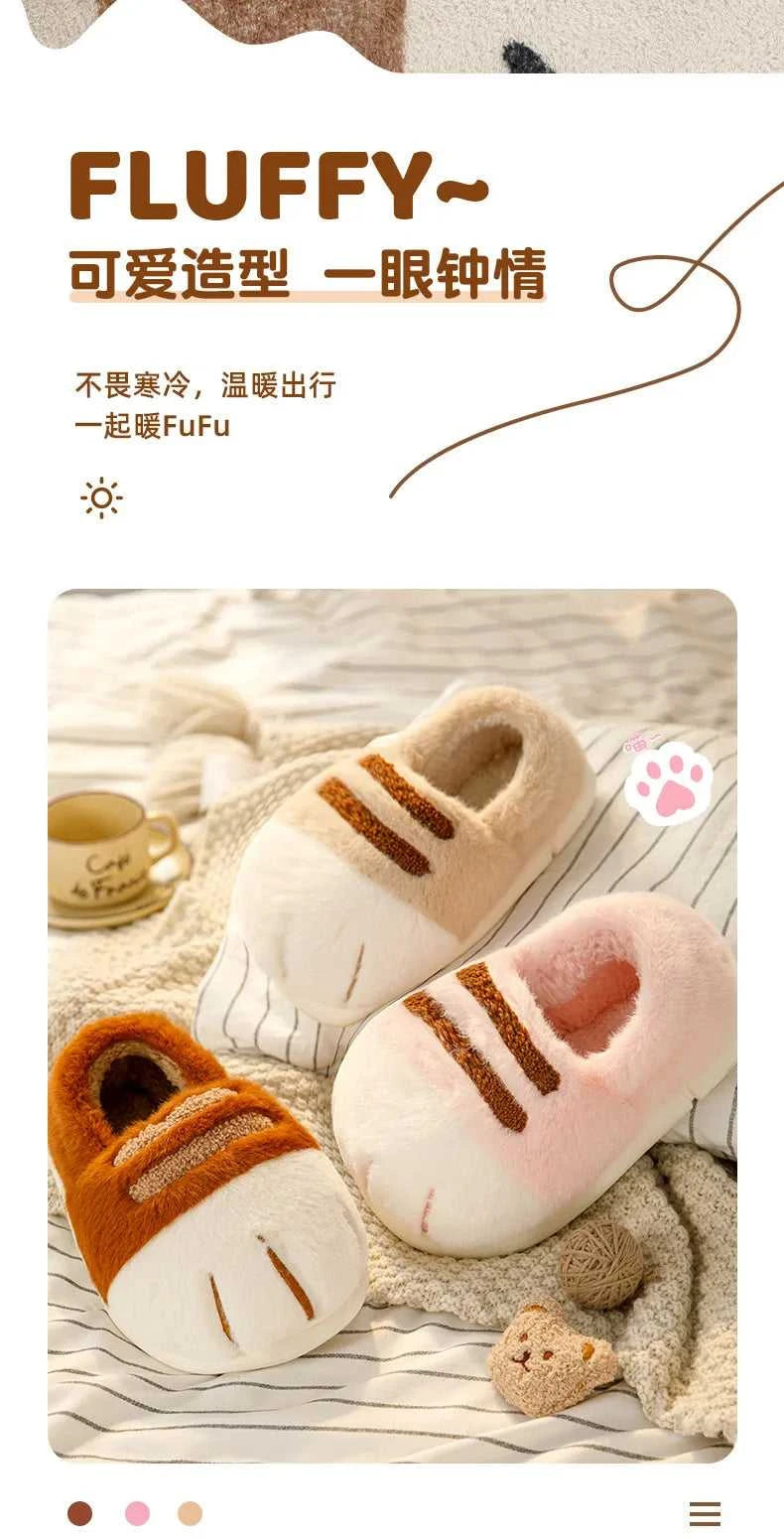 New Snuffy Cat Slippers Woman Warm Wrapped Home Shoes Women's Angry Kitty Furry Slides Winter Snug Close Back Slipper for Couple The jack market .AU The jack market .AU Step Up Your Style: Trendy Shoes for Every Occasion! $ 69 14:10#Yellow-Slides;200000124:201446564;200007763:201336100