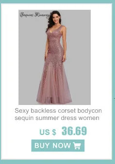 Glamour Muse Sequin Mini Dress - Backless, Shiny Tassel Bodycon for Summer Parties & Prom