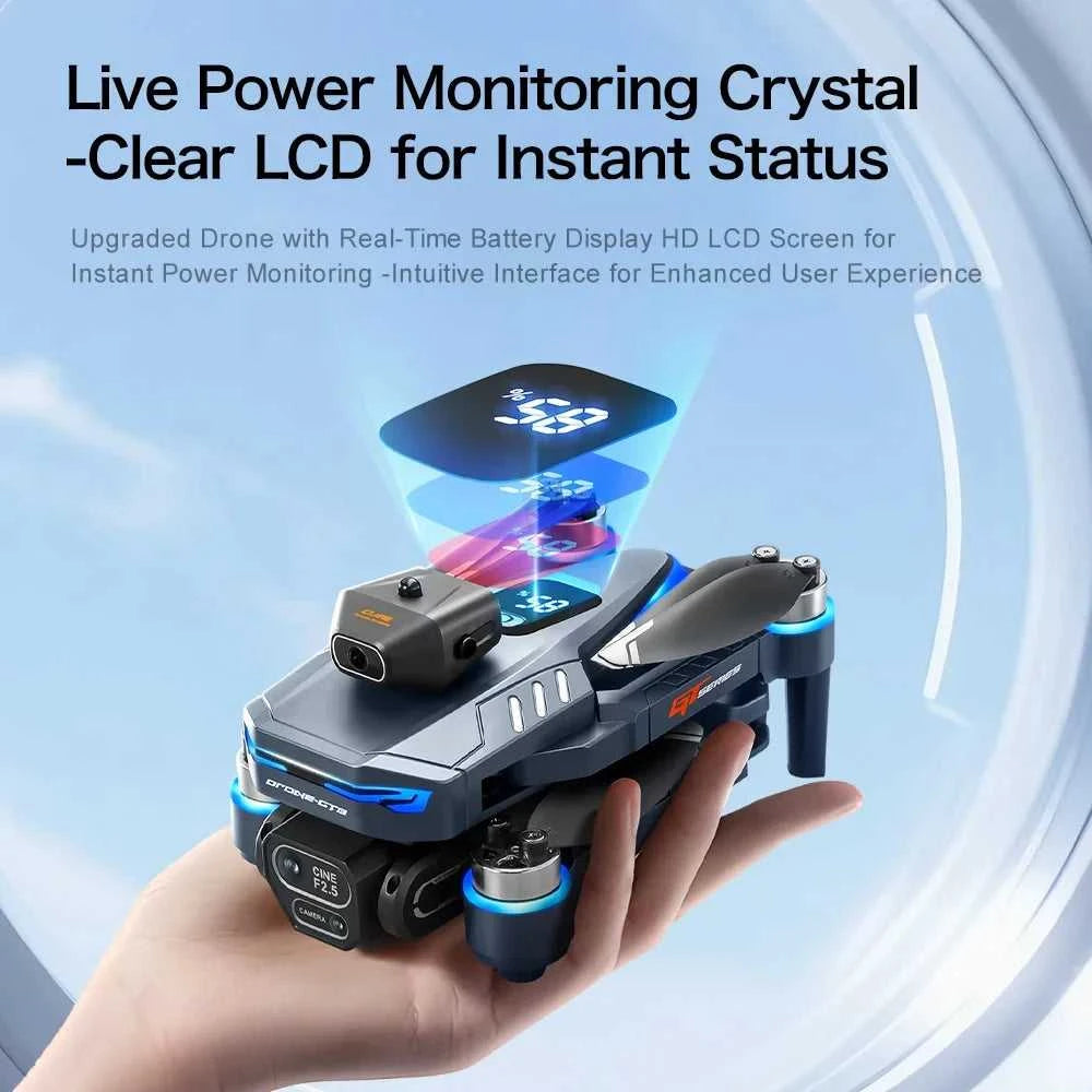Lenovo GT8 Drone 8K Professional Dual Camera GPS FPV Brushless Motor Optical Flow Hovering Folding Quadcopter 4K RC Dron Toys The jack market .AU The jack market .AU Drones $ 126 14:193#Blue-6k-Battery1