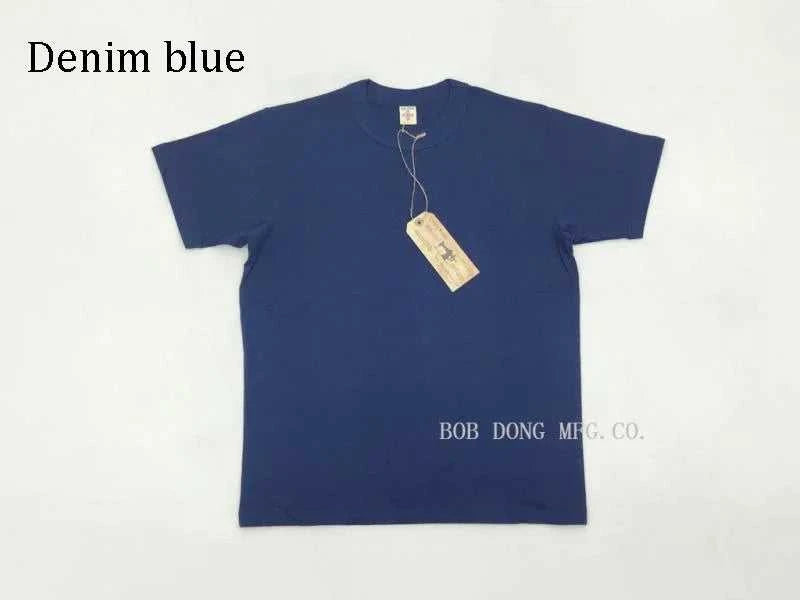 BOB DONG 300gr Basic Tee Shirts Summer Heavyweight Cotton Men's Plain T-Shirts The jack market .AU The jack market .AU Men Fashion $ 49 14:771#White;5:4181#S 36