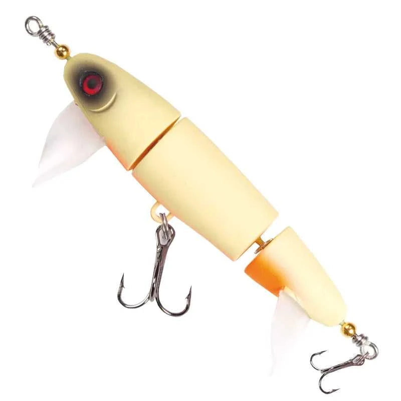 Top Water 3-Section Fishing Lures Sea Bass Crankbaits Minnow Whopper Freshwater Saltwater Floating Lure for Catfish Pike Teaser The jack market .AU The jack market .AU Fishing Gear $ 27 14:200006152#Light Green;5:8022#14g 115mm