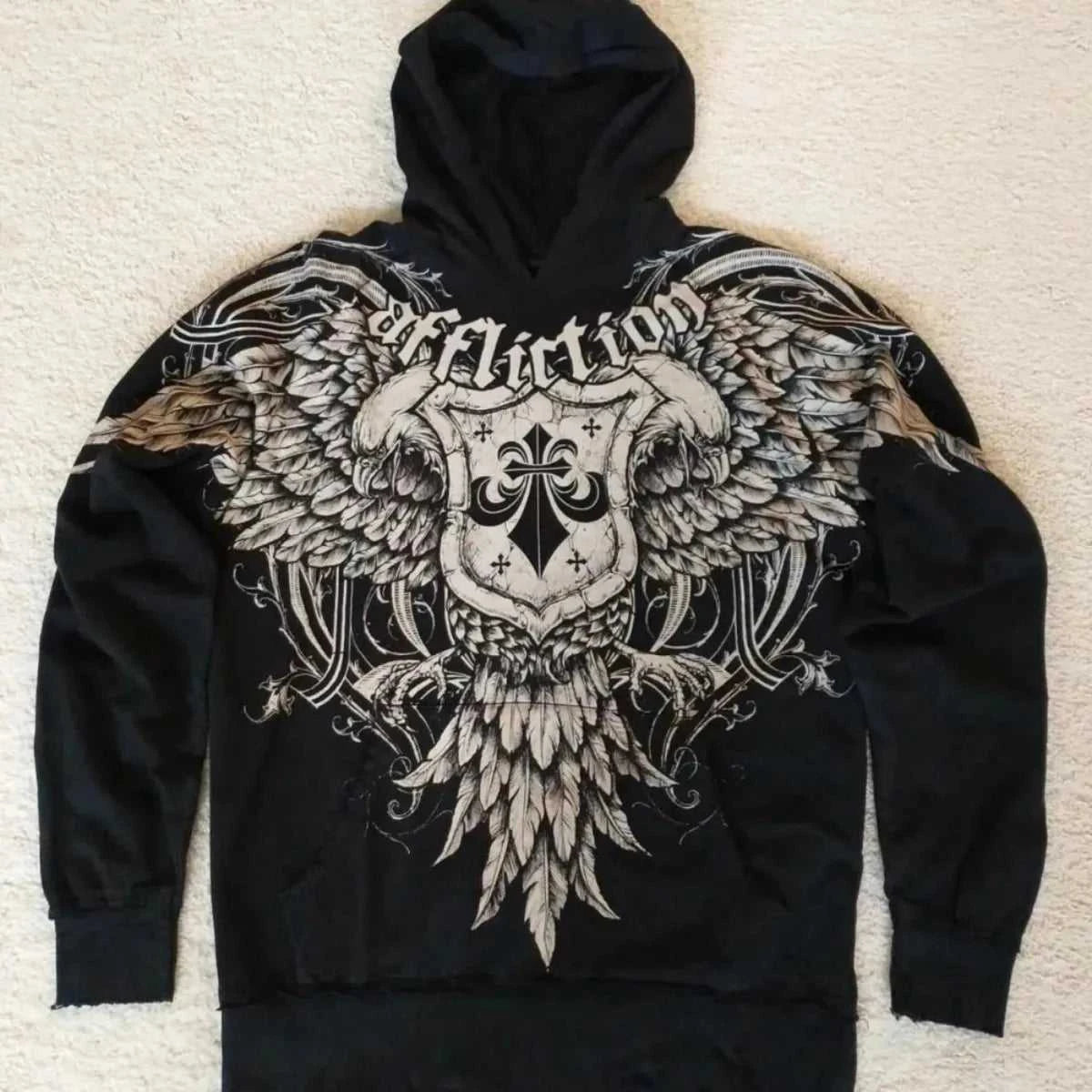 European and American fashion men's autumn horror skull print comfortable soft hooded sweatshirt outdoor street style top The jack market .AU The jack market .AU Men Fashion $ 36 14:771#QHQHJ3UMAV7S;5:200005259