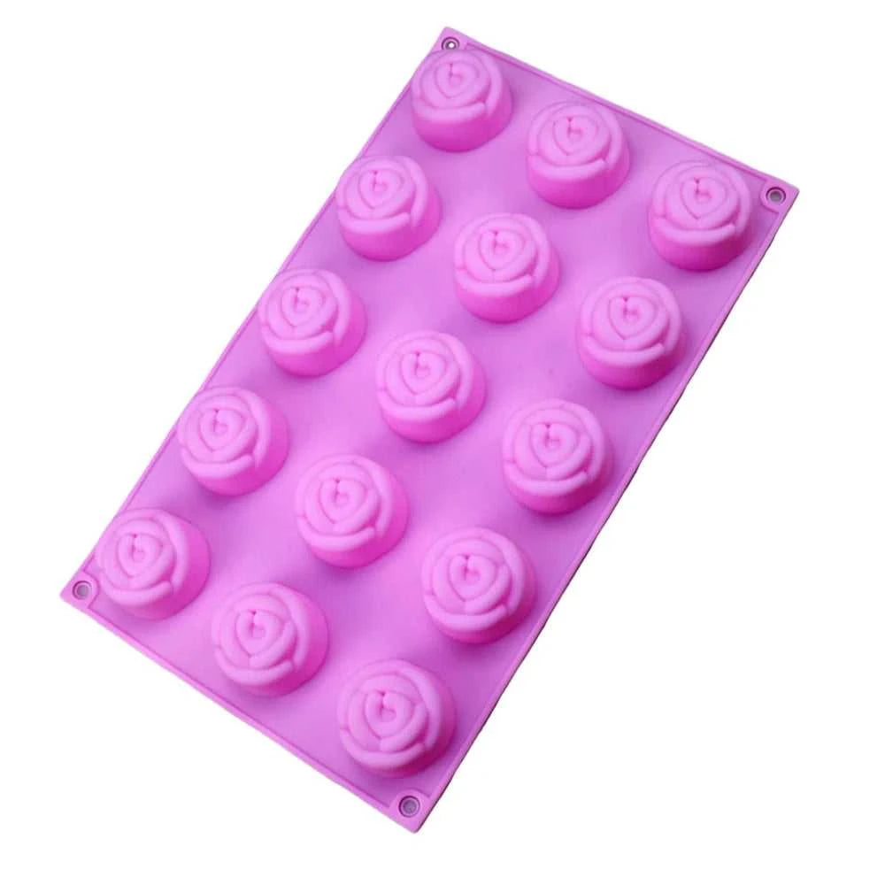 15 Hole Windmill Flower Shape Silicone Chocolate Mold DIY Ice Tray Multi-function Kitchen Baking Tools French Dessert Cake Mold The jack market .AU The jack market .AU Home $ 25 14:200004889#DGMJ040-5