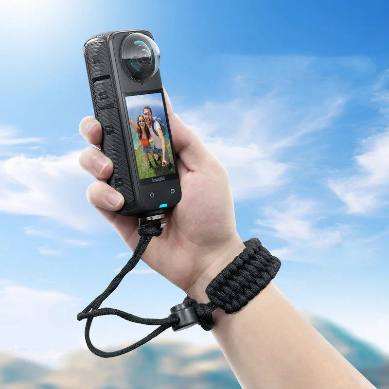 For insta360 X5 Camera Wrist Strap Adjustable Nylon Hand Wrist Straps with a 1/4 screw  X4/DJI Osmo 360 Pocket3