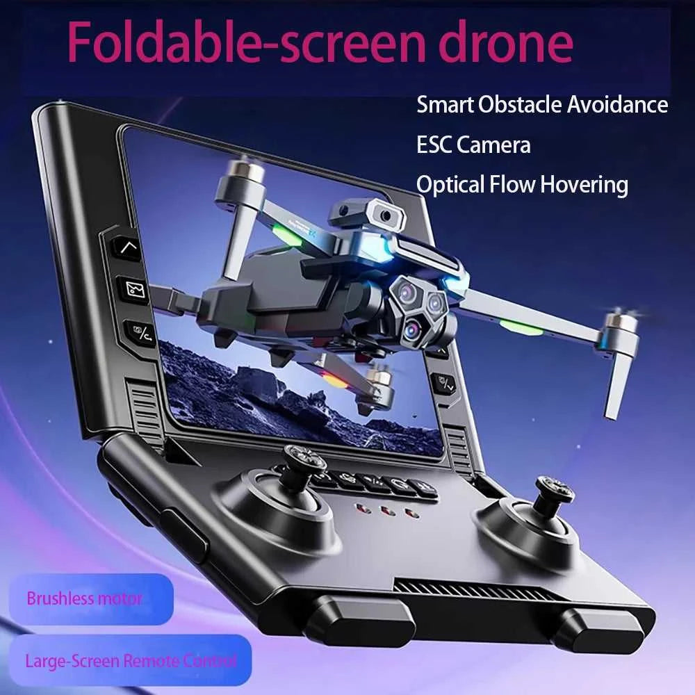 2025 New M66 Drone HD Folding Remote Control With Camera And Screen 5G FPV Camera Quadcopter Brushless Motor RC Quadcopter The jack market .AU The jack market .AU Drones $ 125 14:691#M66-Grey