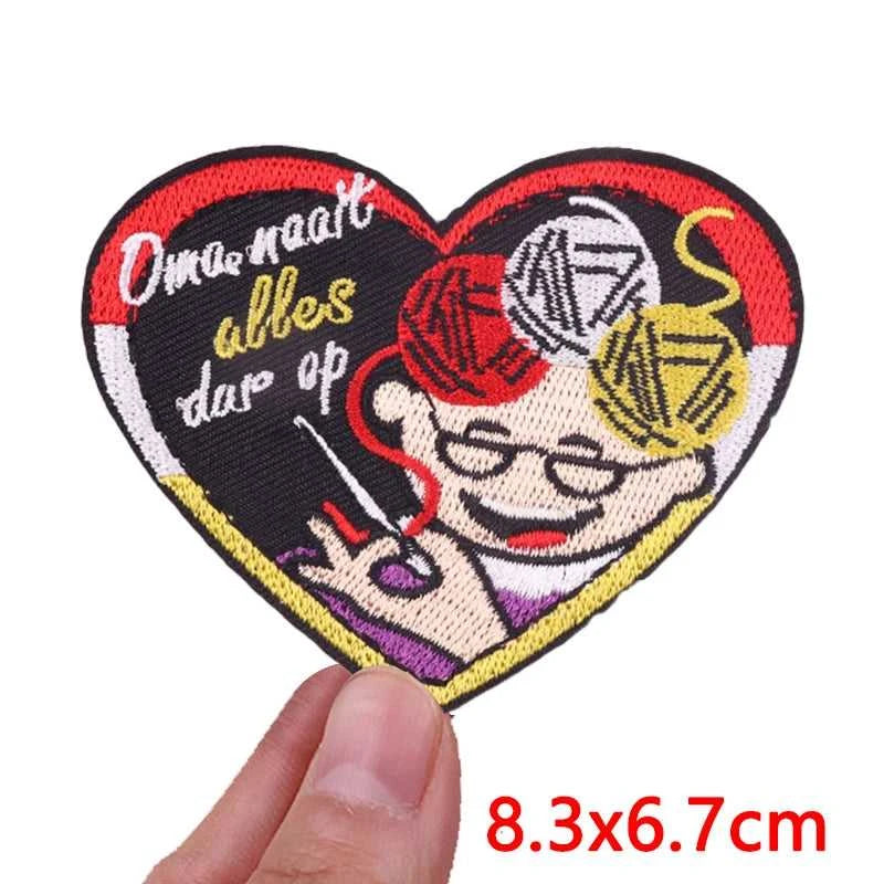 DIY 2026 Netherland Oeteldonk Emblem Embroidered Patches For Clothes Iron On Patches For Clothing Netherland Carnival Patch The jack market .AU The jack market .AU Home $ 19 14:10#PE15317CT